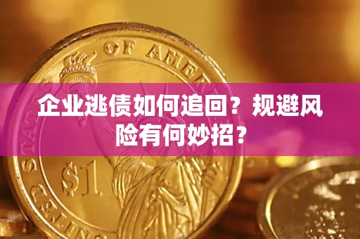 武汉企业逃债如何追回？规避风险有何妙招？