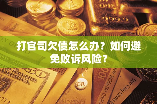 武汉打官司欠债怎么办？如何避免败诉风险？