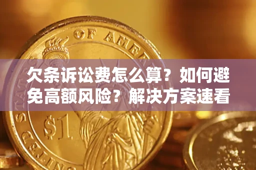 武汉欠条诉讼费怎么算？如何避免高额风险？解决方案速看！