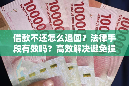 武汉借款不还怎么追回？法律手段有效吗？高效解决避免损失