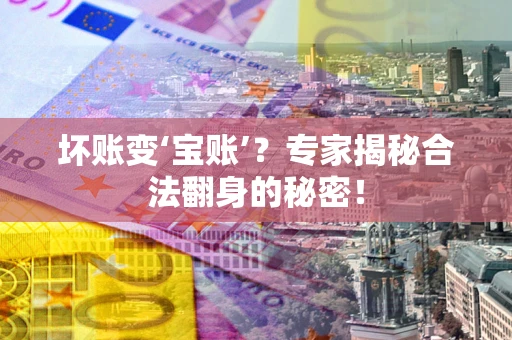 武汉坏账变‘宝账’？专家揭秘合法翻身的秘密！