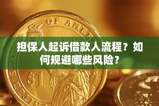 武汉担保人起诉借款人流程？如何规避哪些风险？