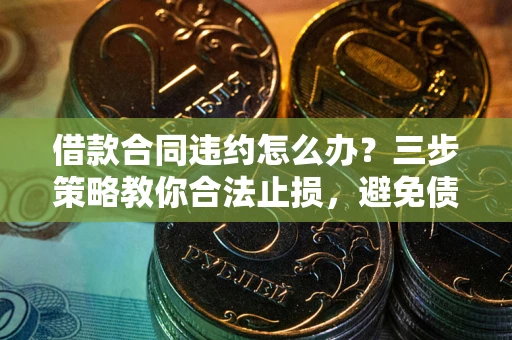武汉借款合同违约怎么办？三步策略教你合法止损，避免债务危机升级