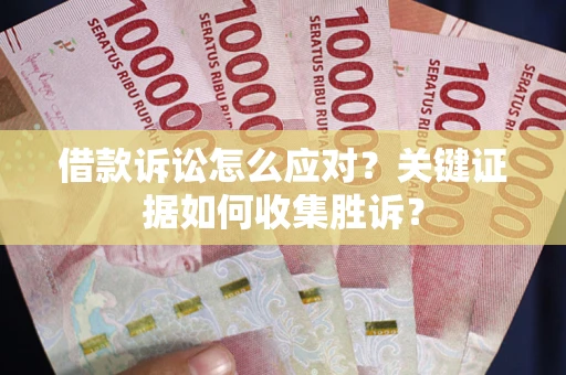 武汉借款诉讼怎么应对？关键证据如何收集胜诉？